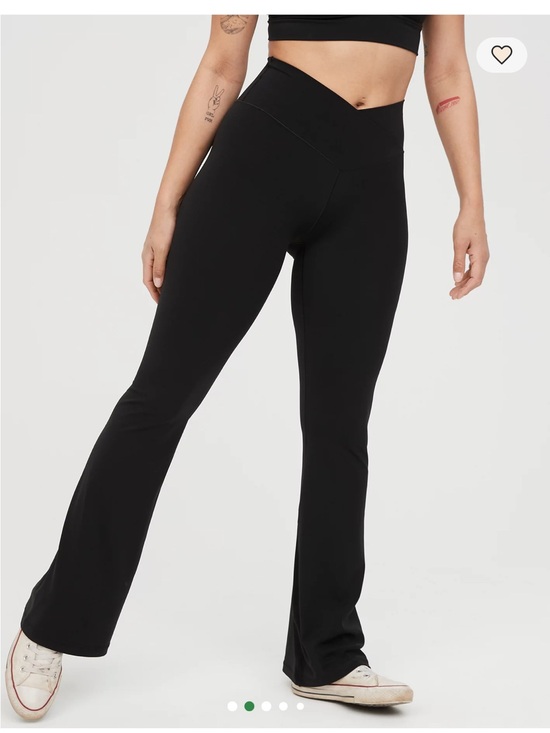 aerie Pants - Aerie Crossover Flare Legging